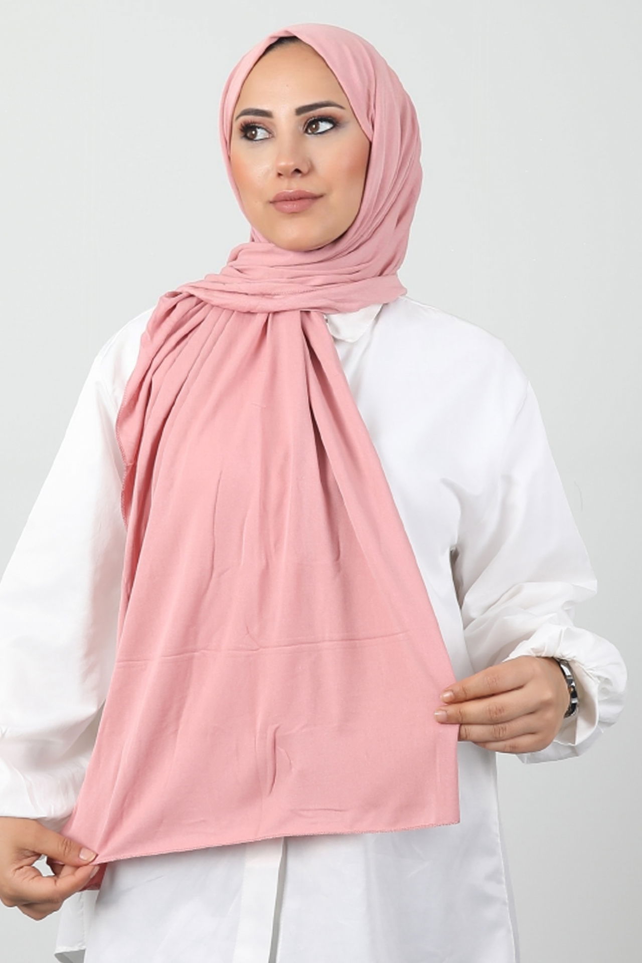 Penye Şal Pembe 