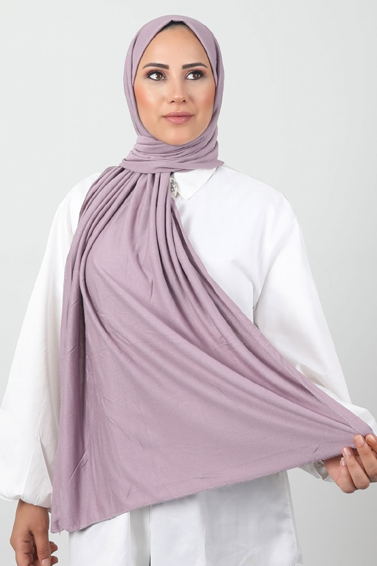 Penye Şal Soft Lila 