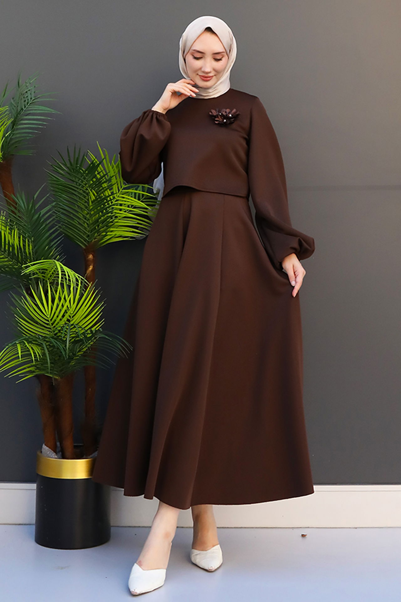 Prenses Skuba Takım Acı Kahve - 4