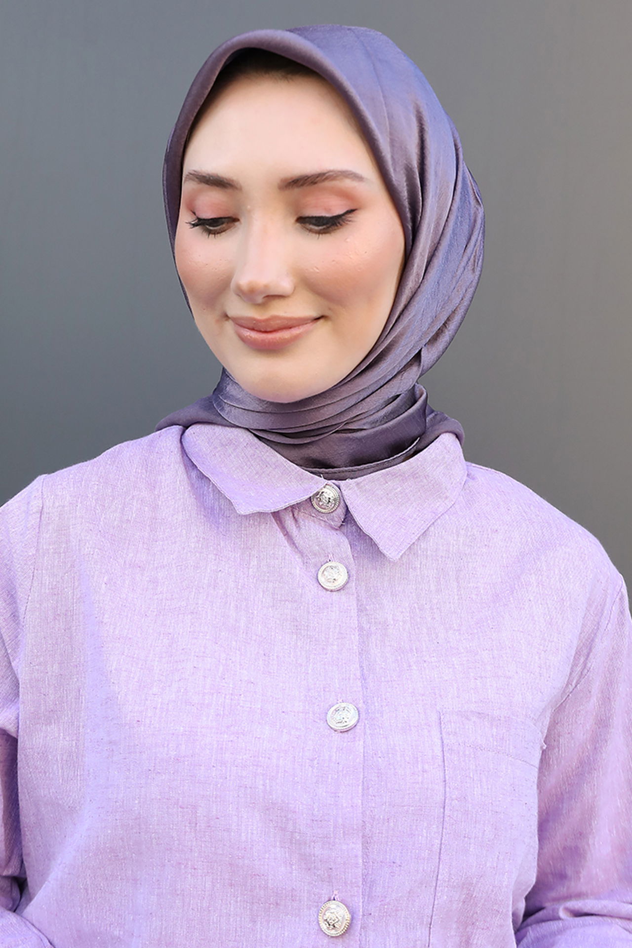 Janjan Eşarp Soft Lila - 2